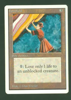 FORCE FIELD and OBSIANUS GOLEM UNLIMITED Magic the Gathering - Image 3