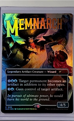 2024 MTG Magic The Gathering SLD Secret Lair Drop Foil Poster #1626 Memnarch - Image 1