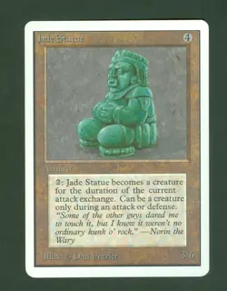 JADE STATUE UNLIMITED uncommon Magic the Gathering - Image 1