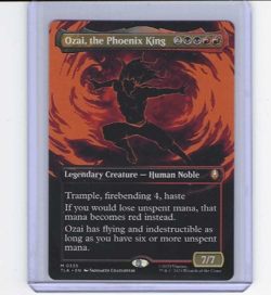 Magic MTG Avatar The Last Airbender Ozai the Phoenix King Borderless M0355 - Image 1