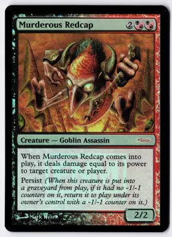 Murderous Redcap - Foil - MTG Friday Night Magic 2009 - RareCo - Image 1