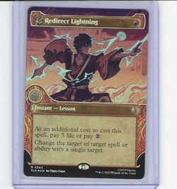 Magic MTG Avatar The Last Airbender Redirect Lightning Borderless Foil R0343 - Image 1