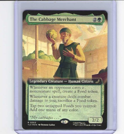 Magic MTG Avatar The Last Airbender The Cabbage Merchant Ext Art Foil R0203 - Image 1