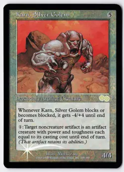 Karn, Silver Golem - Foil - MTG Arena League 1999 Promo - RareCo - Image 1