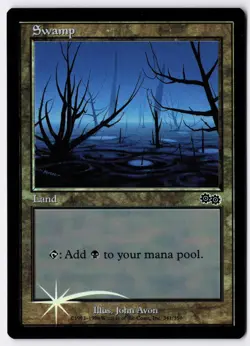 Swamp - Foil - MTG Arena League 1999 Promo - RareCo - Image 1