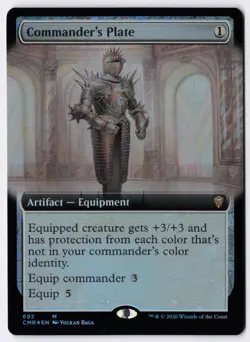 Commander's Plate - Foil - Extended Art - MTG Commander Legends - RareCo - Image 1