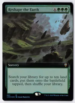 Reshape the Earth - Foil - Extended Art - MTG Commander Legends - RareCo - Image 1