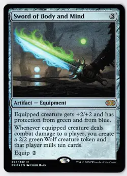 Sword of Body and Mind - Foil - MTG Double Masters - RareCo - Image 1