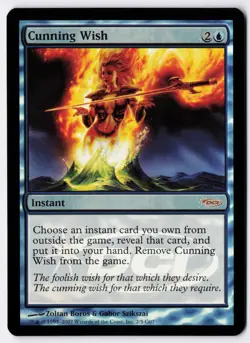 Cunning Wish - Foil - MTG Judge Promos - RareCo - Image 1