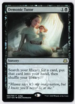 Demonic Tutor - Foil - MTG Judge Promo - RareCo - Image 1