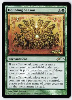 Doubling Season - Foil - MTG Judge Promo - RareCo - Image 1