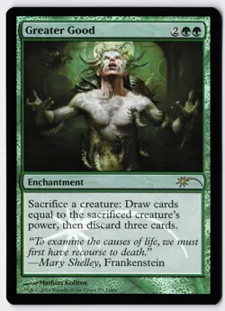 Greater Good - Foil - MTG Judge Promo - RareCo - Image 1