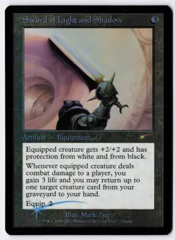 Sword of Light and Shadow - Foil - MTG Judge Promo - RareCo - Image 1