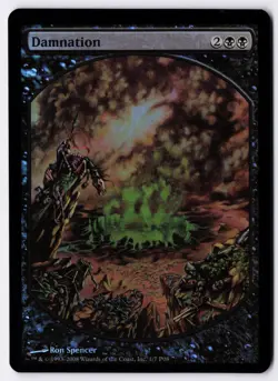 Damnation - Foil - MTG Magic Player Rewards 2008 - RareCo - Image 1