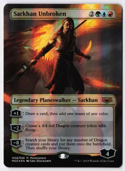 Sarkhan Unbroken - Foil - MTG War of the Spark: Mythic Edition - RareCo - Image 1