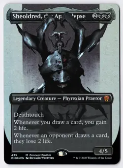 Sheoldred, the Apocalypse (Concept Praetor) - Foil -MTG Dominaria United -RareCo - Image 1