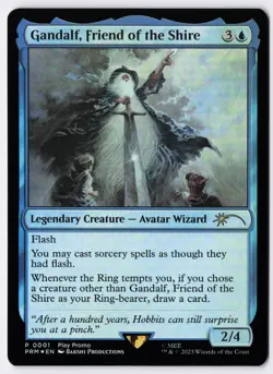 Gandalf, Friend of the Shire - Foil - MTG MagicFest 2023 - RareCo - Image 1