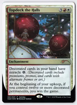 Topdeck the Halls - Foil - MTG Special Occasions: Happy Holidays - RareCo - Image 1