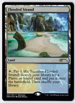 Flooded Strand - Foil - MTG Nationals Promo - RareCo - Image 1