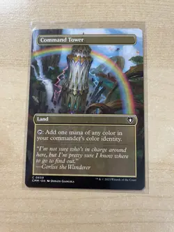 Command Tower (Borderless) Commander Masters Regular - Image 1
