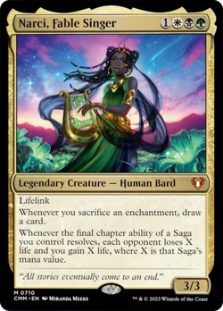 Narci, Fable Singer [Commander Masters] Magic MTG - Image 1
