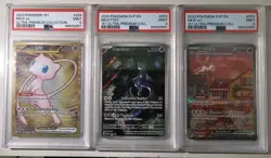 Mew ex 205/165, 52,52 Metal UPC Promos Pokemon 2023 151 PSA 9 MINT - Image 1