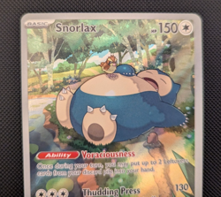 Pokemon Snorlax 051 from ETB 151 S&V/Sw&Sh NM Condition - Image 3
