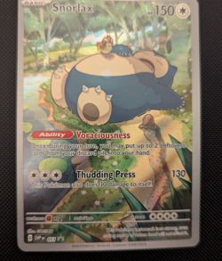 Pokemon Snorlax 051 from ETB 151 S&V/Sw&Sh NM Condition - Image 4