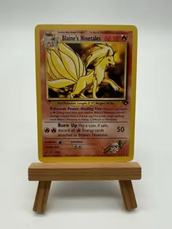 Pokemon Blaine’s Ninetales 2000 Gym Challenge 21/132 Near Mint - Image 3