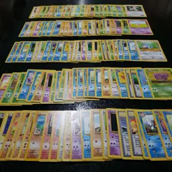 WOTC Pokemon Base Set Card Lot 100+ LP–HP Vintage • Actual Cards Shown - Image 2
