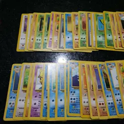 WOTC Pokemon Base Set Card Lot 100+ LP–HP Vintage • Actual Cards Shown - Image 5