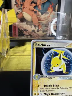 Raichu ex 98/100 Ultra Rare EX Sandstorm 2003 Pokemon Card LP+ - Image 3
