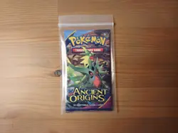 Pokemon TCG 2015 XY Ancient Origins Booster Pack Sealed Tyranitar Art - Image 1