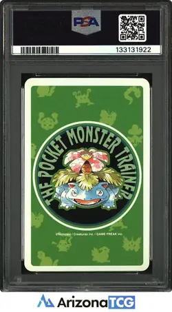 Pokemon 1996 Squirtle 007 Ace Of Hearts Green Playing Card Japanese PSA 10 - Image 2