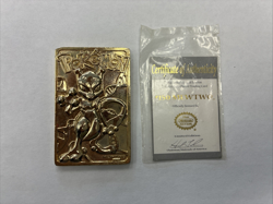 VINTAGE Pokemon Mewtwo Trading Card 23K Gold-Plated - 1999 BURGER KING VINTAGE - Image 5