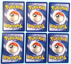POKEMON VINTAGE LOT OF 6 DIFFERENT FOSSIL 1ST EDITION UNCOMMONS SLOWBRO KINGLER+ - Image 2
