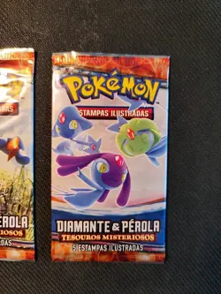 New Unopened Sealed Vintage Pokemon Cards Booster Packs Diamond Perl Mysterious - Image 2