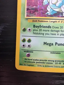 Nidoqueen 7/64 Holo Jungle Pokemon TCG MP Moderately Played English - Image 4