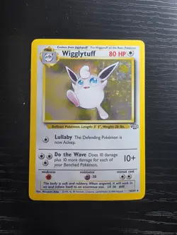 Wigglytuff Holo 16/64 Jungle Pokemon TCG LP Lightly Played English - Image 1