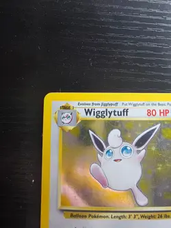 Wigglytuff Holo 16/64 Jungle Pokemon TCG LP Lightly Played English - Image 3