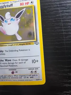 Wigglytuff Holo 16/64 Jungle Pokemon TCG LP Lightly Played English - Image 5
