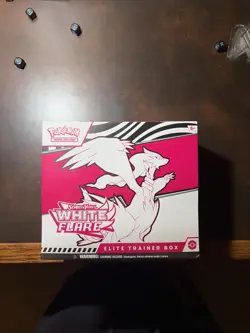 Pokemon TCG Scarlet Violet White Flare Elite Trainer Box ETB Sealed New - Image 1