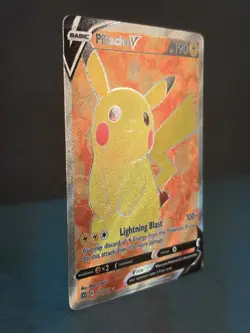 Pokemon TCG – Pikachu V Full Art 157/172 – Brilliant Stars – NM Condition - Image 2