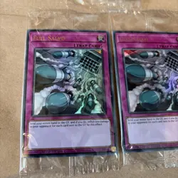 YuGiOh 3 X - Full Salvo - LART-EN075 Limited Edition sealed new never opened - Image 2