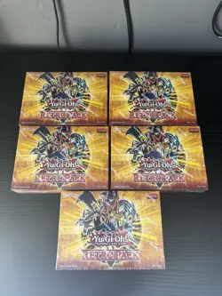 (5) Yugioh RETRO PACK Mini Booster Box Sealed New - Image 1
