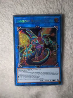 BPRO-EN046 Topologic Blaster Dragon Secret Rare 1st Edition YuGiOh NEW! - Image 1