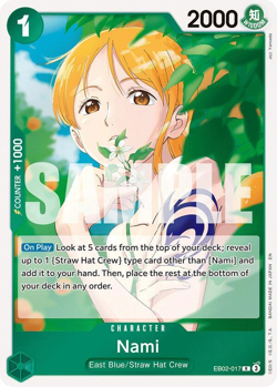 One Piece TCG - Nami EB02-017 Rare - Image 1