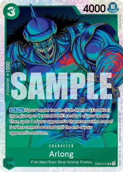 One Piece TCG - Arlong EB02-011 SR - Image 1