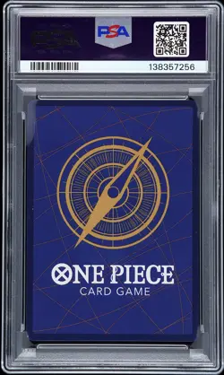 2025 ONE PIECE OP11-A FIST OF DIVINE SPEED 3RD ANV-GOLD MONKEY D. LUFFY PSA 10 - Image 2
