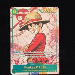 Monkey D. Luffy OP13-118 SEC Alt Art - One Piece Carrying On His Will English - Image 1